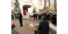 Aussendung der Sternsinger im Hohen Dom zu Fulda (Foto: Karl-Franz Thiede)